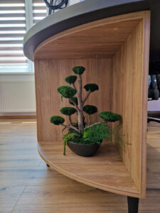 Szolnoki iroda zöldfal