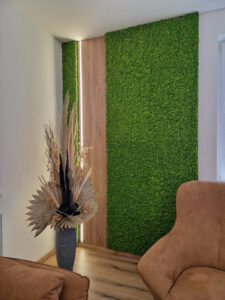 Szolnoki iroda zöldfal