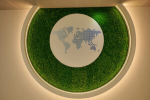 Richter Gedeon zöldfal