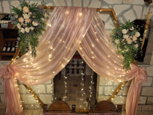 Esküvői dekor Kiss Katalin alwaysgreen.hu