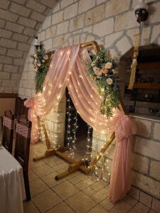 Esküvői dekor Kiss Katalin alwaysgreen.hu