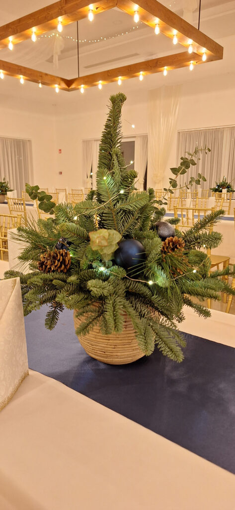 Karácsonyi céges dekor - Kiss Katalin alwaysgreen.hu