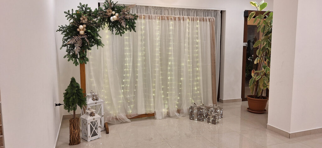 Karácsonyi céges dekor - Kiss Katalin alwaysgreen.hu