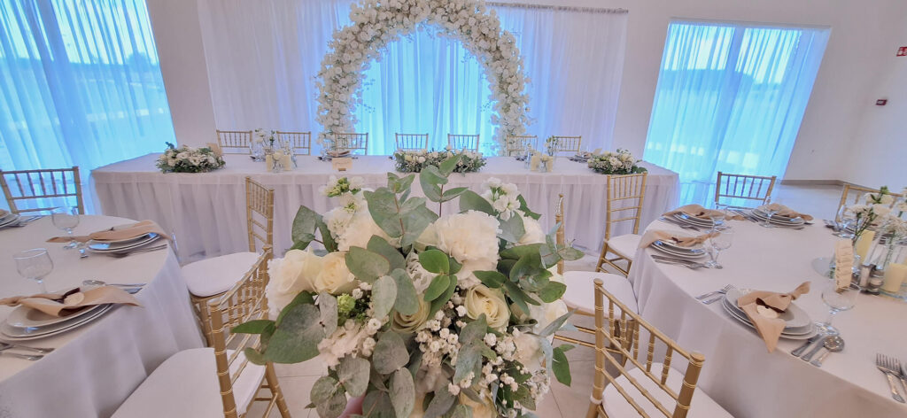 Esküvői dekor Kiss Katalin alwaysgreen.hu