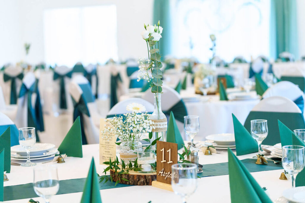 Esküvői dekor Kiss Katalin alwaysgreen.hu